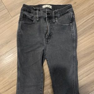 Madewell 10in high rise skinny jeans